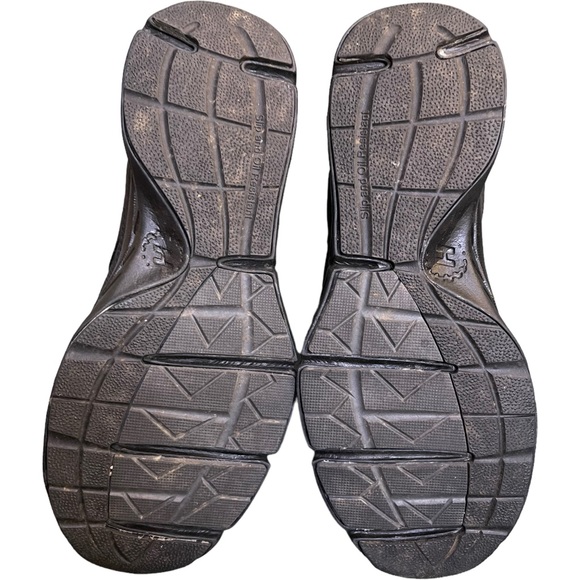 HYTEST Forge Comforssage Slip On Steel Toe Work Safety Shoes Black Size 5M - Picture 8 of 9